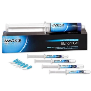 MARK3 Gel Incisione Dentale 37% Blu Jumbo 50 ml Kit MFG#: 9092 - Foto 1 di 1