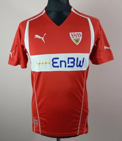 Tomasson #10 Stuttgart 2005/2006 PUMA Away Football Shirt Men's Size S Jersey Cover