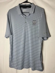 Nike Golf Whistling Straits Golf Course Men's Polo Shirt Gray Size Large - Picture 1 of 7