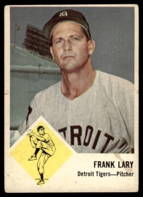1963 Fleer Frank Lary Detroit Tigers #14 - Image 1 of 2
