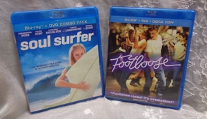 DENNIS QUAID Blu-Ray Lot/2 ~ SOUL SURFER Combo Pack 2011 ~ FOOTLOOSE 2011 - Picture 1 of 1