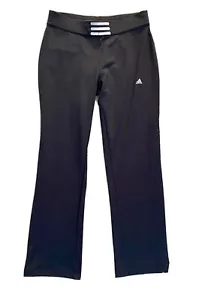Adidas Women's Athletic Pant Zip Leg CoolMax UPF Black New NWT Small - Picture 1 of 12