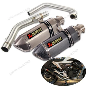 For Lifan KPT200 KPM200 2020-2025 Slip On Exhaust System Front Pipe 51mm Muffler - Bild 1 von 12