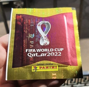 PANINI FIFA WORLD CUP QATAR 2022 ARGENTINA ED. pack pochette bustina tüte packet - Imagen 1 de 4