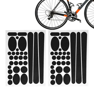 Bike Frame Protective Decal Sticker Anti-Scratch Mountain Bicycle MTB Protector - Picture 1 of 11