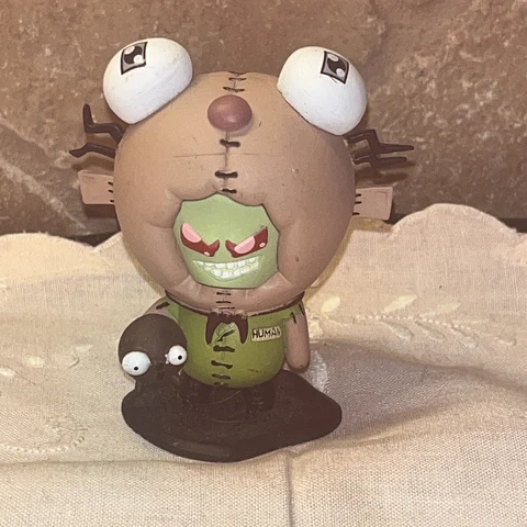 Invader Zim Human Costume Action Figure Vintage 2005 Viacom Nickelodeon Cover