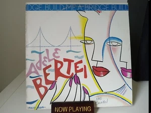 Adele Bertei Build Me A Bridge 12" Single 45 Geffen Records Electronic Synth Pop - Picture 1 of 15