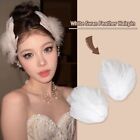 Gifts Headwear Ballet Style Performance Side Clip Swan Feather Hairpin