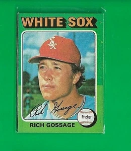 1975 Topps Rich Goose Gossage Chicago White Sox #554 🚀😳💥Excelente - Imagen 1 de 2