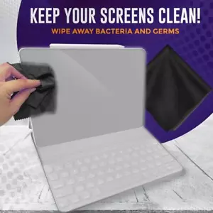 Microfiber computer screen cleaning cloth 14*14CM B3P4 X9I2 M1L8Fast~ - Picture 1 of 11