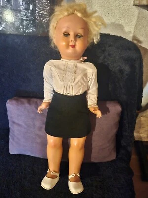 Ancienne Poupee En Plastique Baigneur Bebe Ancien SGDG 62 - Photo 1/4