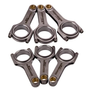 Forged Connecting Rods ARP Bolts for Nissan FJ20 Skyline DR30 Silvia S12 140mm - Picture 1 of 12