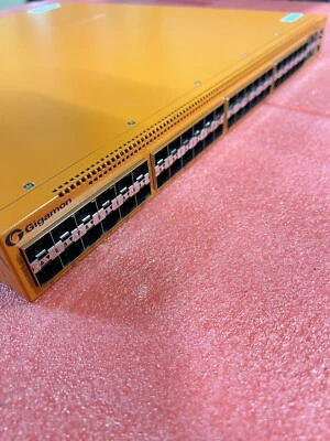 Gigamon GigaVUE-TA10 GVS-TAX01 Traffic Aggregator 48 Port + 2 Power Cords Used - Image 1 of 4