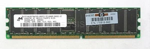 512MB 184pin PC1600 ECC DDR DIMM MT18VDDT6472G-202C3 - Picture 1 of 4