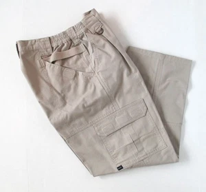 5.11 Tactical Series Cargo Pants Mens 32x28 Khaki Beige Style 74251 Utility Work - Picture 1 of 10