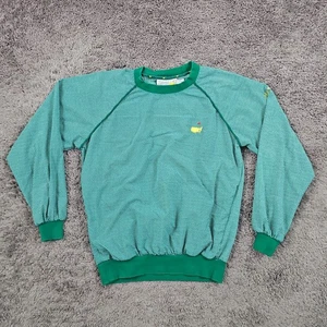 Slazenger Jacket Mens Small S Green Check Nylon Augusta National Masters - Picture 1 of 11