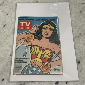 TV Guide Magazine Wonder Woman Cover January 29 - February 4, 1977 - Picture 1 of 14