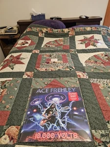 ACE FREHLEY 10,000 VOLTS VINYL EUROPEAN VERSION(1 ORANGE TABBY LP) NEW &SEALED  - Picture 1 of 13