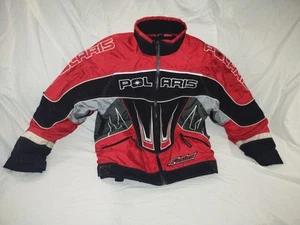 Polaris Fusion Thermolite Plus Snowmobile Winter Jacket Coat Size Medium - Picture 1 of 6
