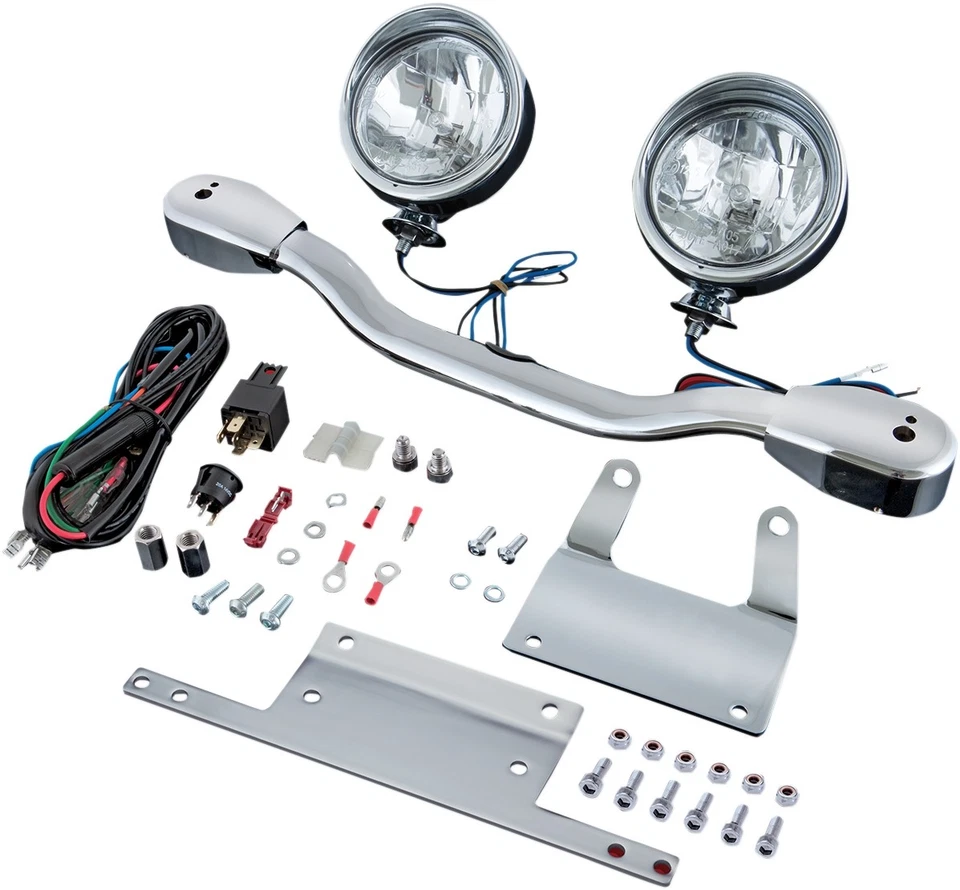 Show Chrome Elliptical Driving Light Kit 3 1/2in. Diameter 61-115 - Image 1 of 1