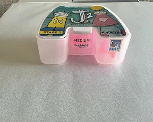 Myobrace Stage 2 J2 Trainer Kieferorthopädisches Silikongerät JUNIOR MediumPINK MRC - Bild 1 von 2