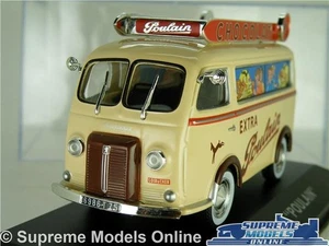 PEUGEOT D3A MODEL CAR VAN POULAIN CHOCOLATE SWEETS ADVERTISING 1:43 SCALE IXO K8 - Picture 1 of 4