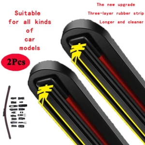 For LANCIA MUSA 350 2004-2012 Windshield Brushes Washer Car Front Wiper Blade - Picture 1 of 7