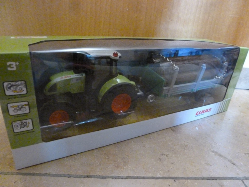 Herpa, 84184016 Claas Arion 540 Trattore Con Ciondolo di Legno - Immagine 1 di 1