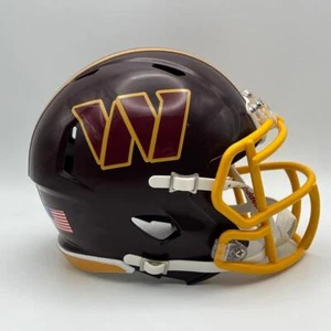 Washington Commanders CUSTOM Maroon Mini Football Helmet - Picture 1 of 3