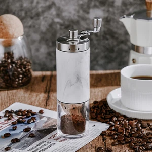 1pc Hand-operated bean grinder Cute Manual coffee grinder Brewing integrated cup - Picture 1 of 9