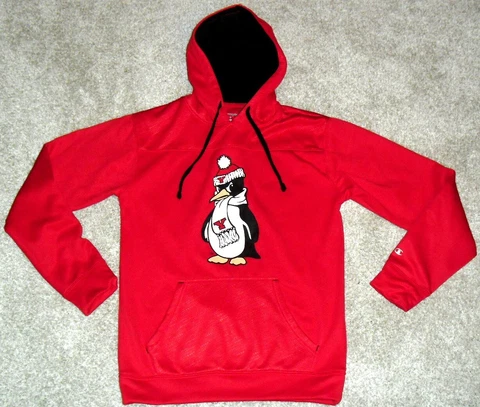 Youngstown State Penguins University Mens Hoodie Sweatshirt sz. Small New Ncaa Cover