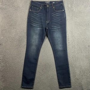 Banana Republic Jeans Herren 34x32 Blau Traveler Slim Fit Dark Wash Stretch Denim - Bild 1 von 13