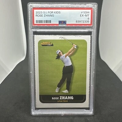ROSE ZHANG ROOKIE 2023 Sports Illustrated for Kids SI #1094 LPGA Golf PSA 6 - Image 1 of 2