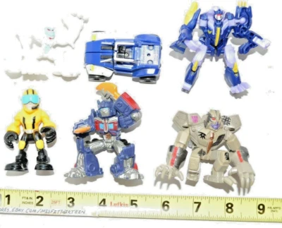 Transformers Robot Heroes STARSCREAM Optimus plus more lot - Image 1 of 4