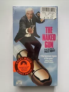 VHS *New* Movie Video Tape, The Naked Gun Leslie Nielsen 1988 (Sealed) PARAMOUNT - Picture 1 of 4