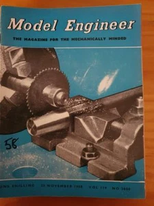 The Model Engineer Magazine Vol. 119 No. 3000 20 Nov 1958 FREEPOST IN AUSTRALIA - Picture 1 of 1