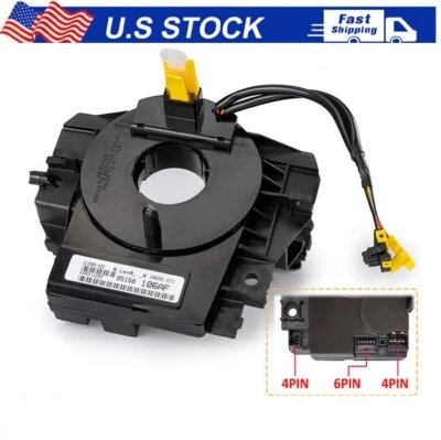 OEM Clock Spring For Jeep Wrangler JK 2007-2018 With Angle Sensor Steering Wheel - Image 1 of 4