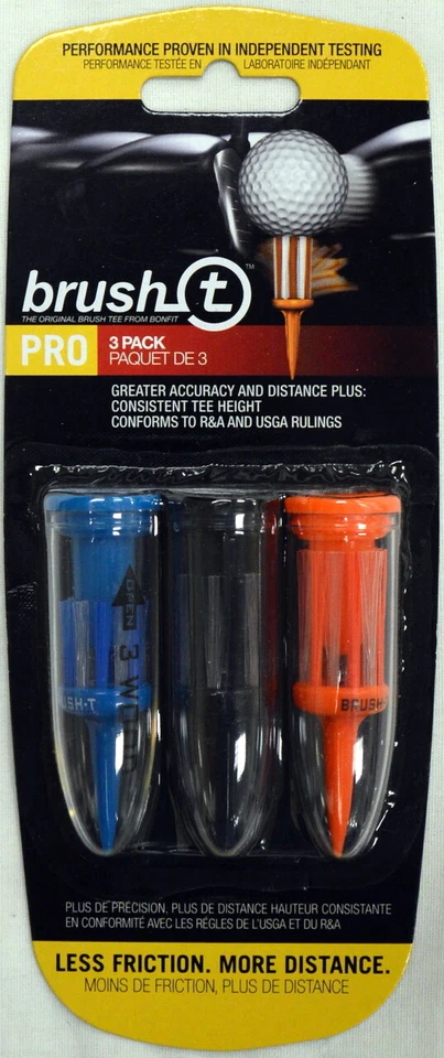 Brush T Pro Combo Pack Golf Tees - 3pk - Image 1 of 1