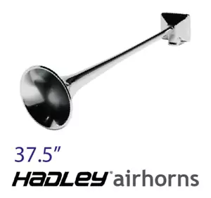 Hadley 37.5" Air Horn (Chrome) - Picture 1 of 2