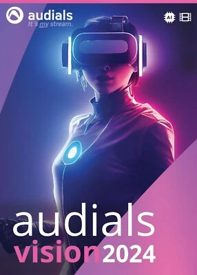Audials Vision 2024 Vollversion Video-AI-Verbesserung Dauerlizenz Download NEU - Bild 1 von 3