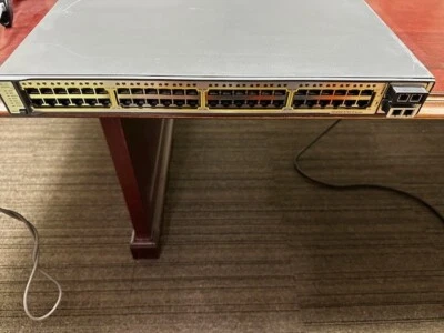 WS-C3750E-48TD-E Cisco Catalyst 3750E 48 10/100/1000+2*10GE - Image 1 of 4