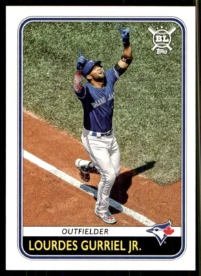 2020 Topps Big League Lourdes Gurriel Jr. Toronto Blue Jays #128 - Image 1 of 2