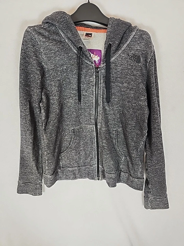 Sudadera con capucha para mujer The North Face con cremallera gris oscuro negra talla M suave waffle K2 Savage Mtn Foto 1 de 4