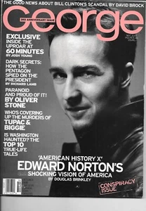 OKT 1998 GEORGE MAGAZIN - EDWARD NORTON JFK JR - KIOSK - 3. JAHRESTAG - Bild 1 von 1
