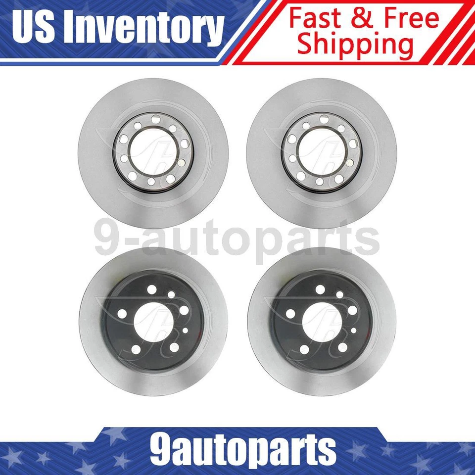 Front Rear Disc Brake Rotors For 1976-1983 240D Mercedes-Benz - Image 1 of 4