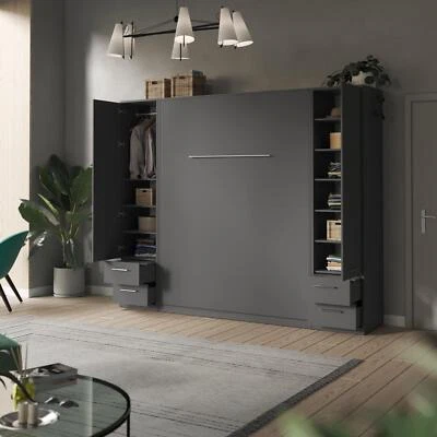 SMARTBett Schrank Kleiderschrank 1-türig zum 160-Schrankbet - Bild 1 von 4