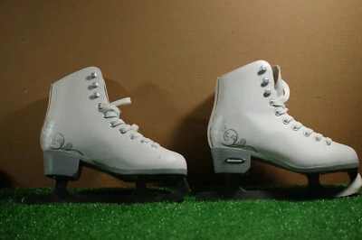 Patins bonecos de gelo Bladerunner Allure by Rollerblade tamanho 4 EUA/35 EUR MUITO BOM ESTADO #V44 - Imagem 1 de 4