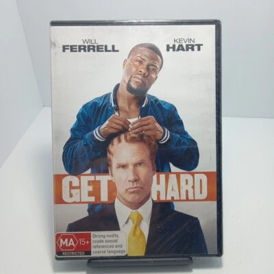 Get Hard (DVD, 2015) Will Ferrell Kevin Hart Region 4 Comedy Free Postage  - image 1 of 2