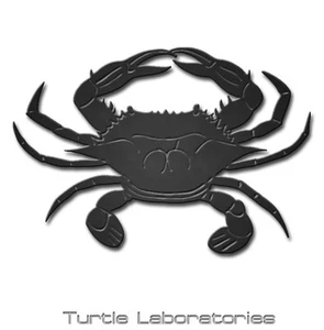 Blue Crab Metal Wall Art Home Decor Beach House Sea Life Ocean - Picture 1 of 1