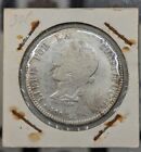 1862 PTS FJ Bolivia 8 Soles. Cool Silver Coin from Old Collection